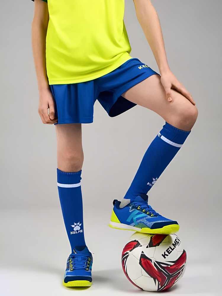 Детская футбольная форма Kelme S/S Football Set Kid 3873001-918 Citric\Blue