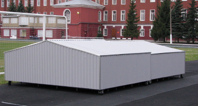 Гараж для зоны приземления 4х3х0,5 м Atline
