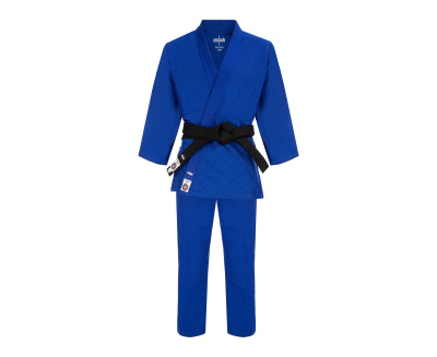 Кимоно для дзюдо подростковое Clinch Judo Silver FDR C333 синий