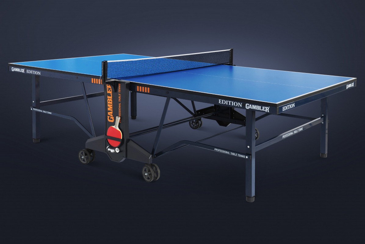 Стол теннисный Gambler Edition Indoor GTS-1 blue