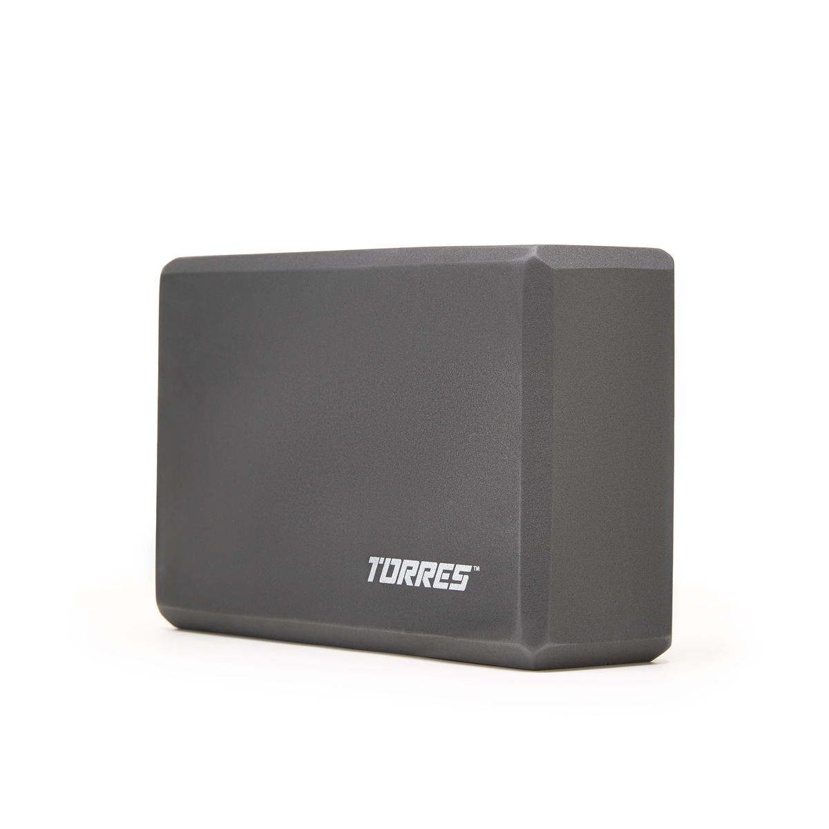 Блок для йоги 8x15x23 см, ЭВА Torres YL8005GR серый