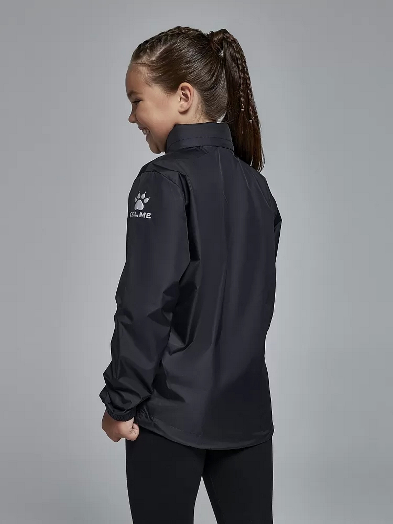 Детская ветровка Kelme Children's Raincoat 3803241-000 Black