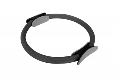 Кольцо эспандер для пилатеса Sportex d38см PLR-100 черный (E32978)