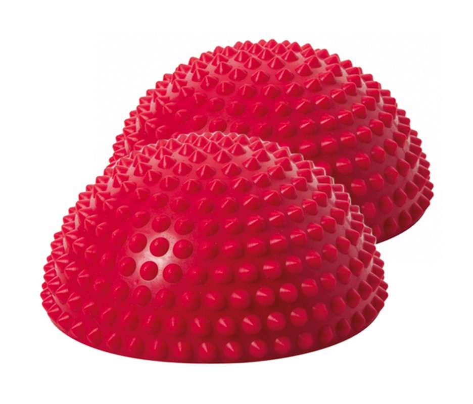 Массажная балансировочная полусфера TOGU Senso Balance Hedgehog TG\465172\RD-18-00 красный