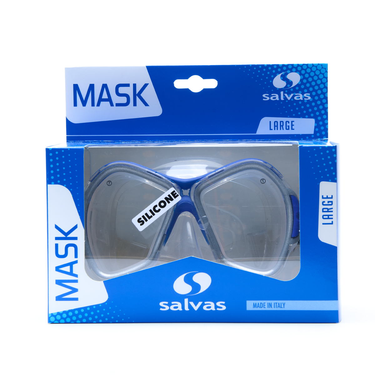 Маска для плавания профессиональная Salvas Phoenix Mask CA520S2BYSTH синий