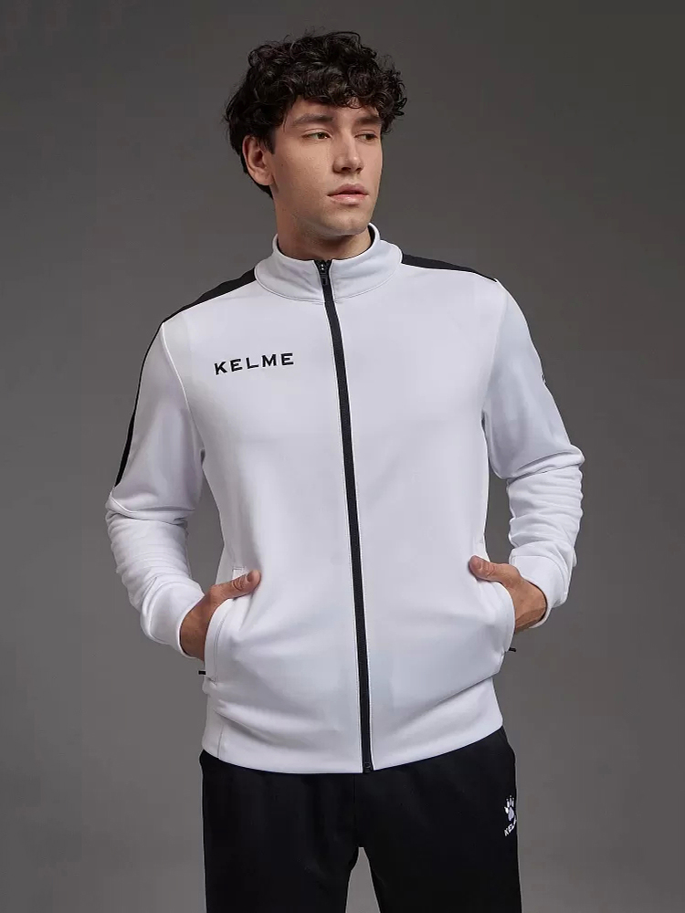 Спортивный костюм Kelme Tracksuit 3771200-103 White\Black