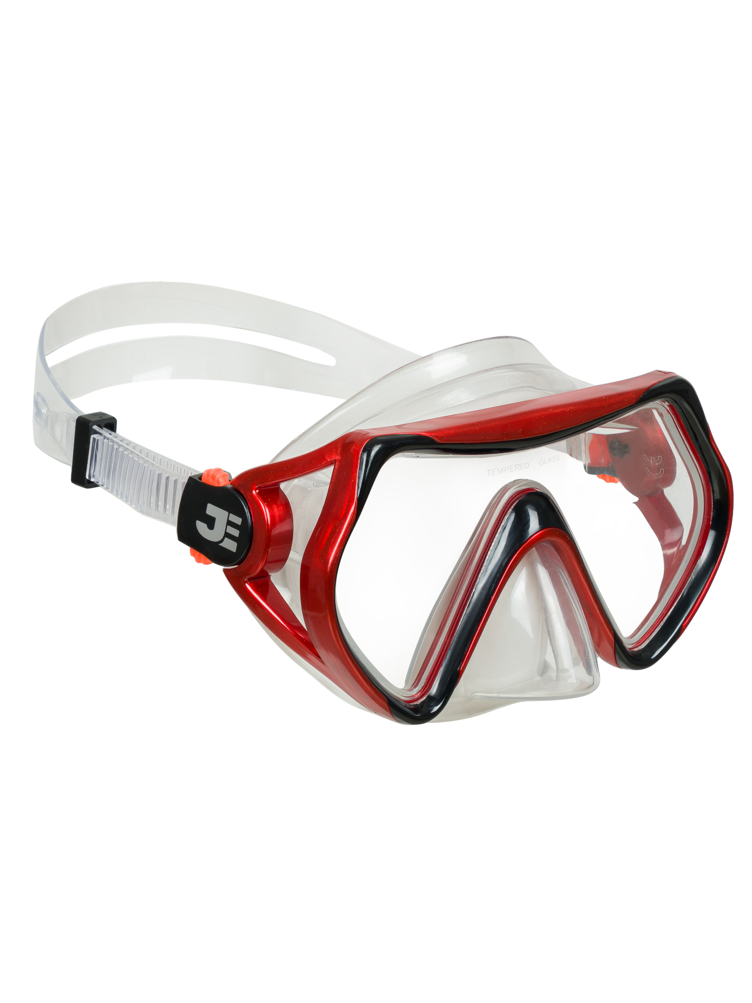 Маска для взрослых, ПВХ Alpha Caprice М166 red