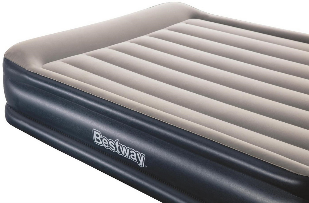 Надувная кровать Bestway Tritech 203х152х46см, встроенный электронасос 67630
