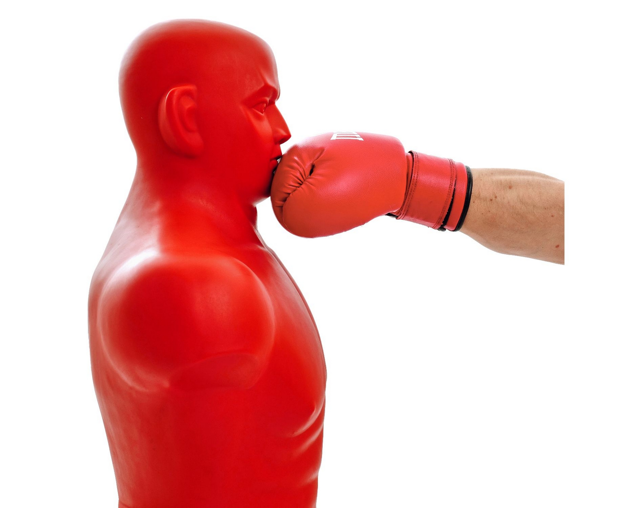 Манекен DFC Boxing Punching Man-Medium TLS-BR красный