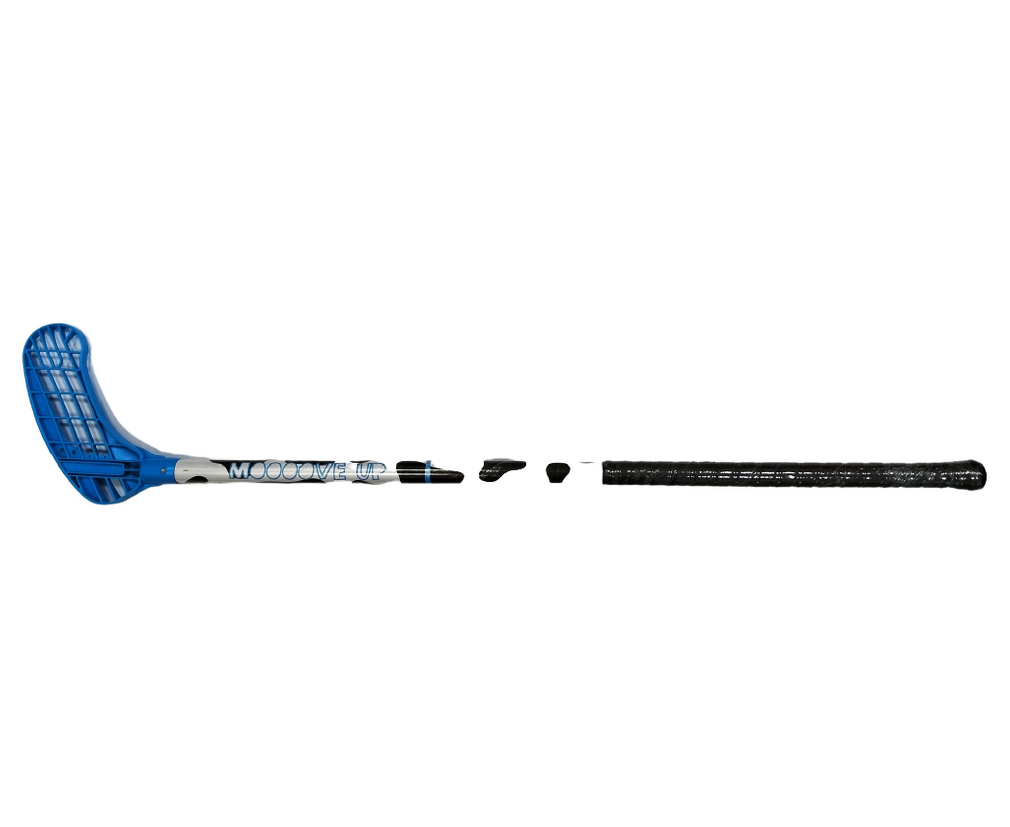 Клюшка флорбольная ACITO Moooo 33 Blue 95 Round - Левый 3011-335