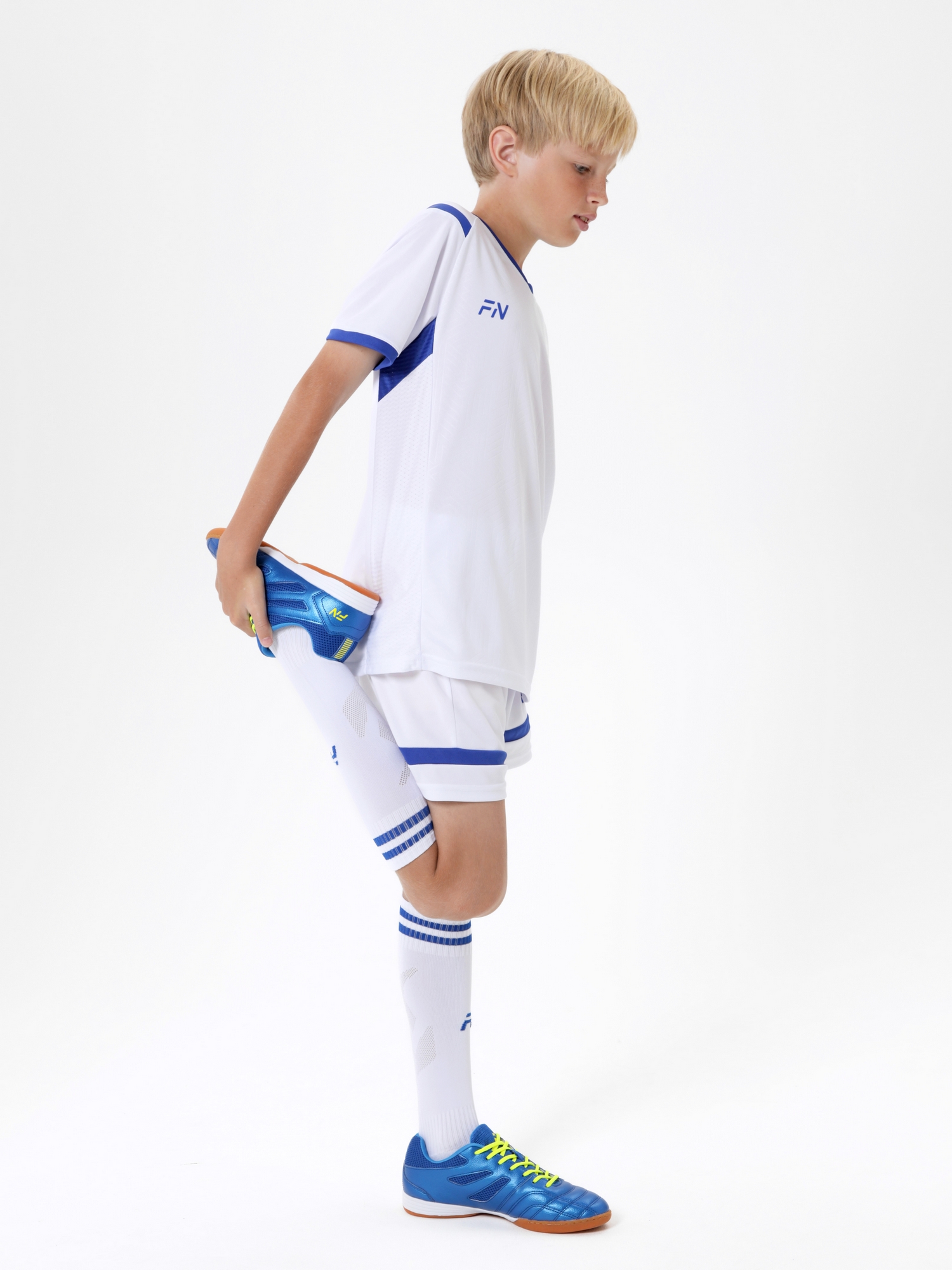 Детская футбольная форма FN Spirit Kid KFN4261018-104 White\Blue