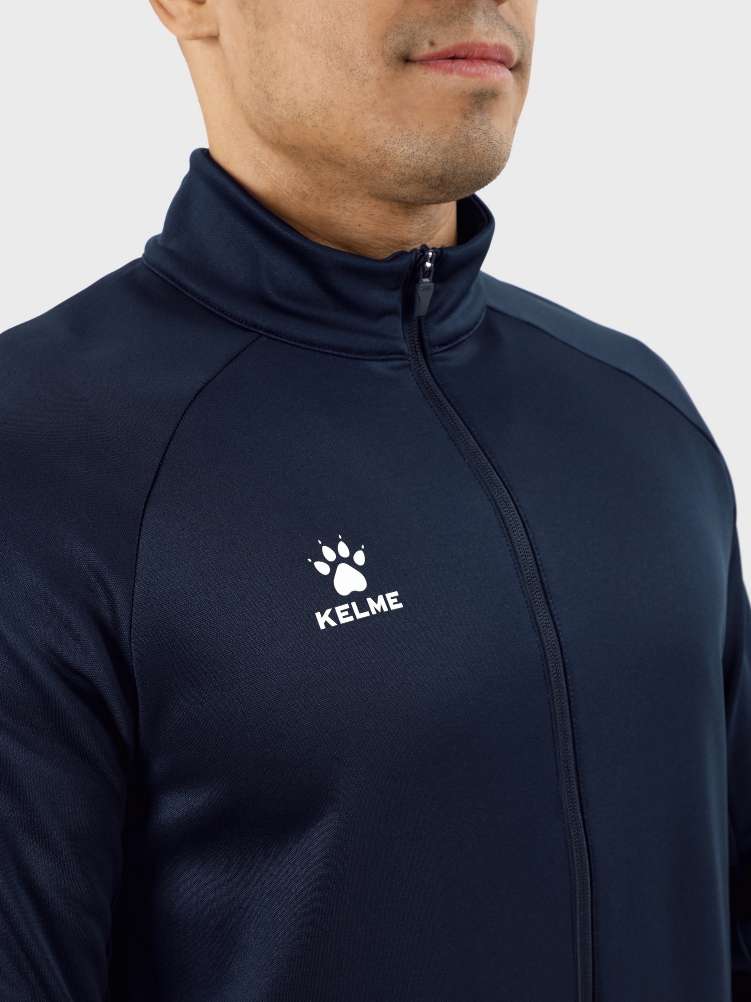 Олимпийка Kelme Knitted Jacket (plus Fleece) 7461WT1143-416 Dark Blue