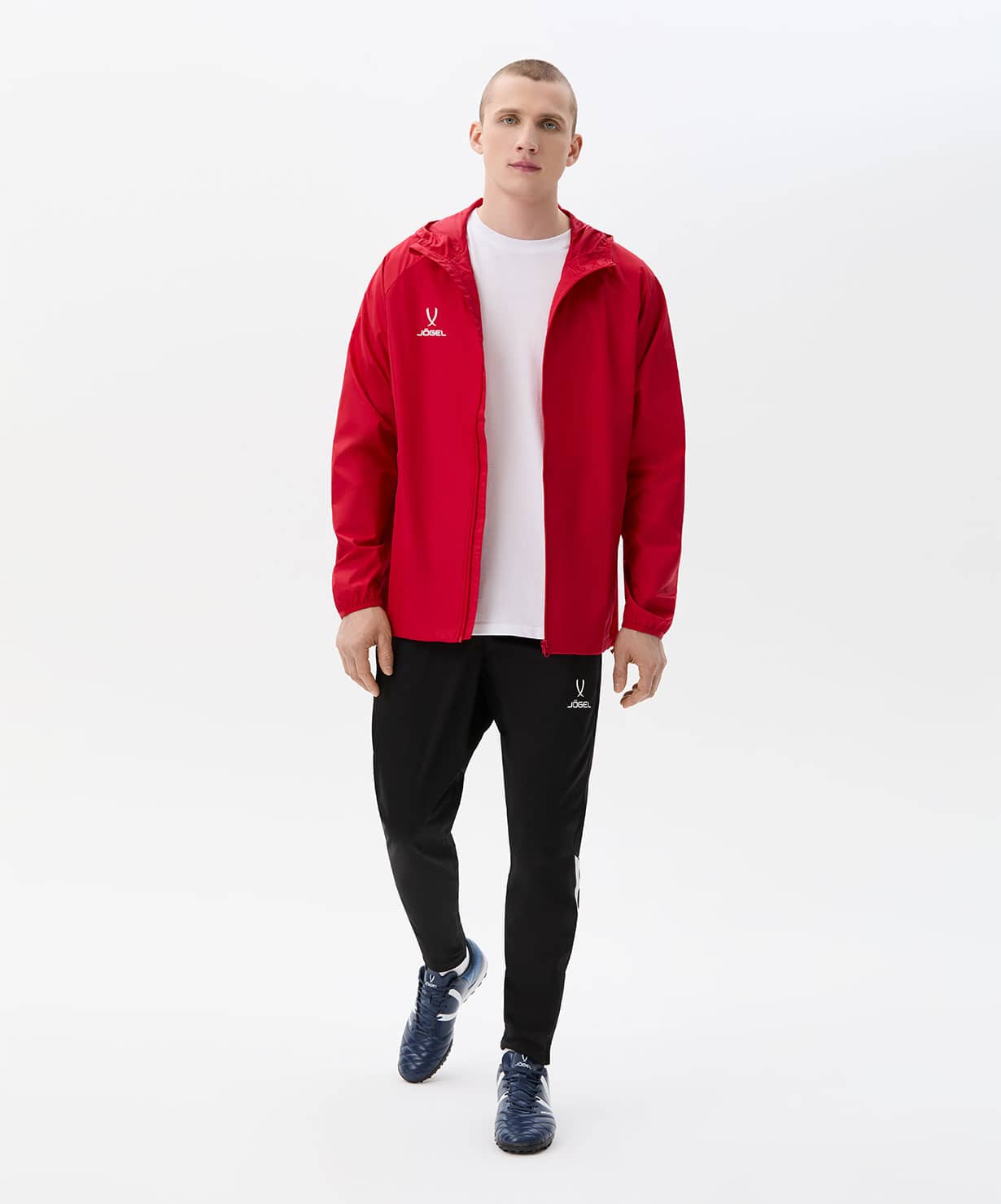 Куртка ветрозащитная Jogel CAMP Rain Jacket, красный
