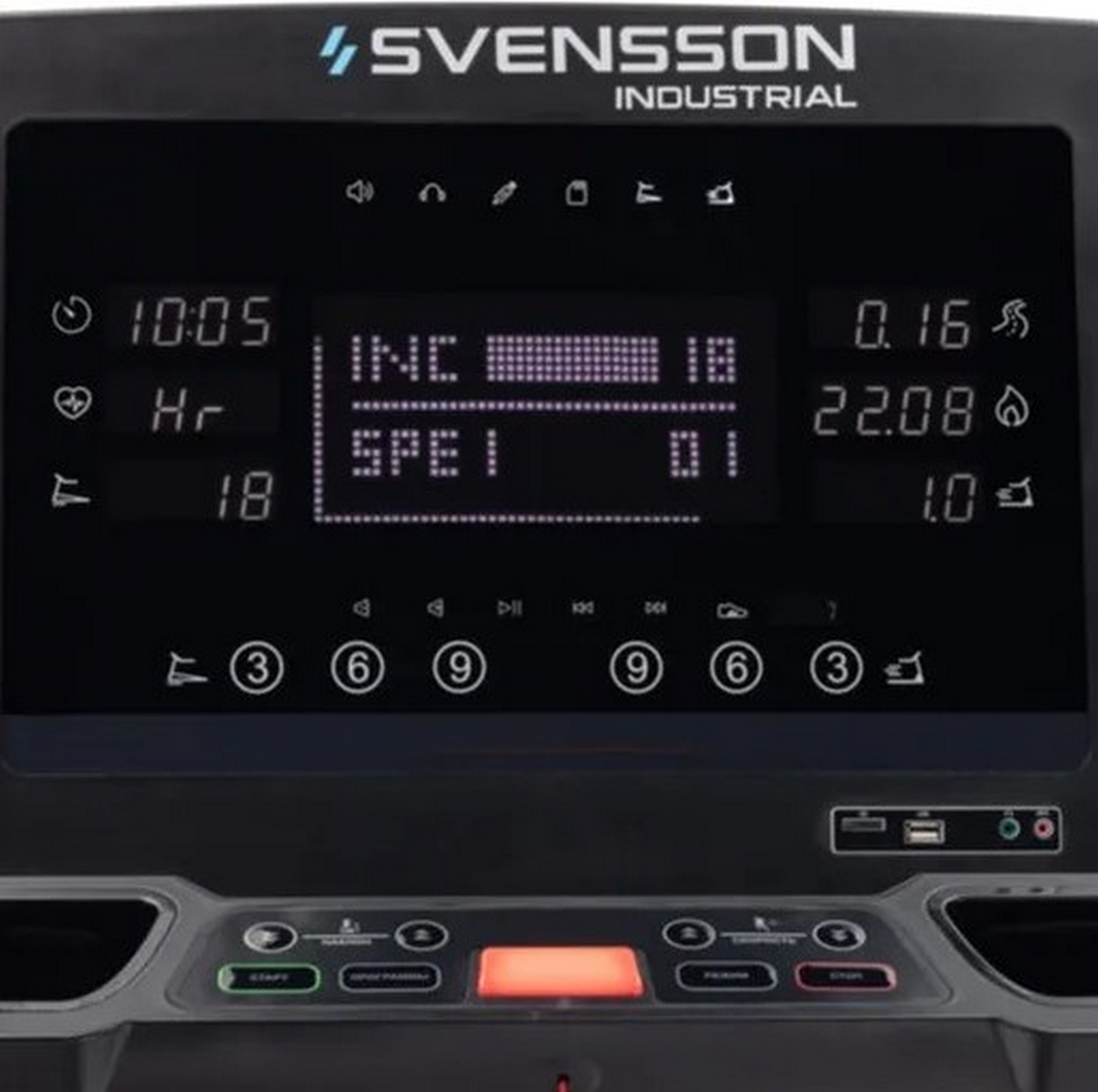 Беговая дорожка профессиональная Svensson Industrial TECHART