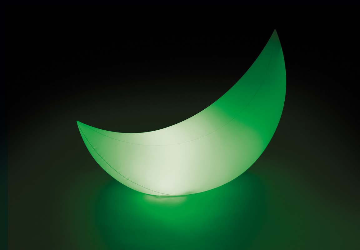 Светодиодная лампа Полумесяц с Led подсветкой 135х43х89 см Intex 68693 с аккум. и зарядкой от USB