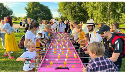 Всепогодный настольный футбол (кикер) Desperado Summer Ball King Size DES-107SBK