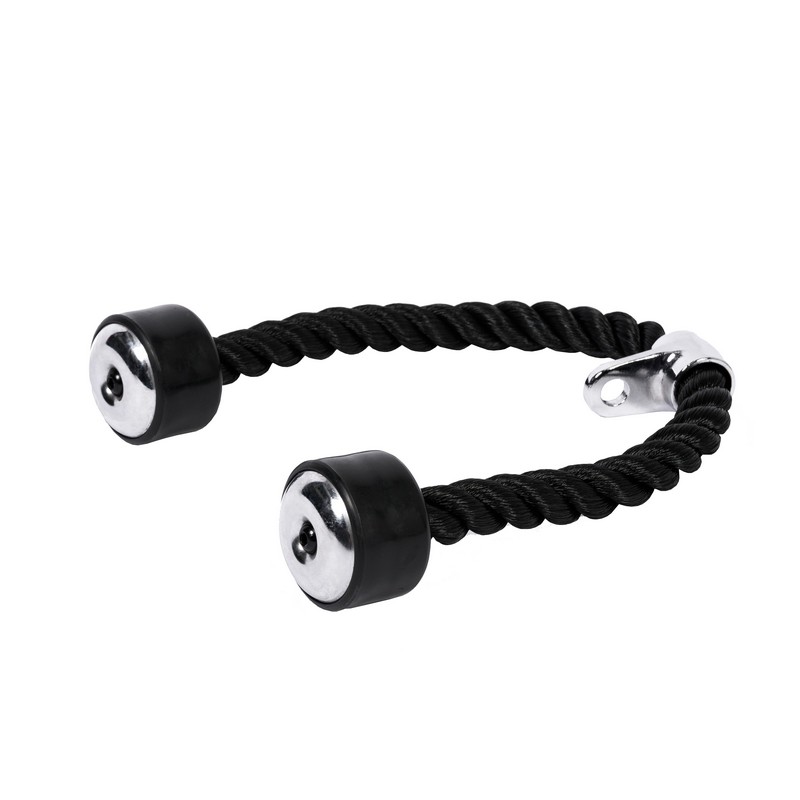 Гибкая тяга (канат) для трицепса с металлическими концами Profi-Fit PROFI-FIT-RT-005 | Premium Fitness