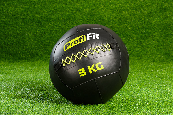 Медицинбол набивной (Wallball) Profi-Fit 3 кг