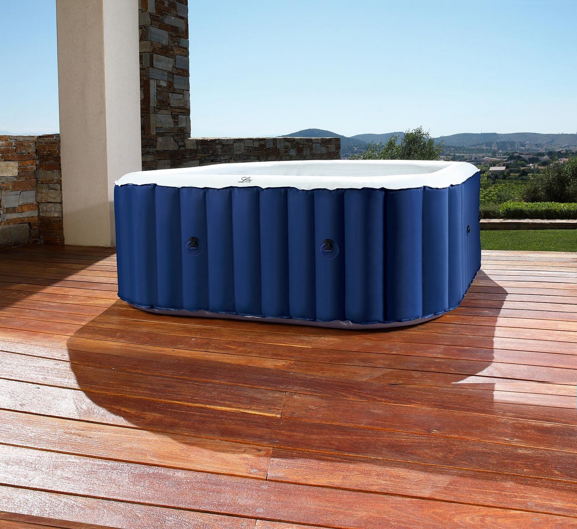 СПА-бассейн 185х185x68см, 930л, квадратный, аэромассаж MSpa Orbit LS062-NA
