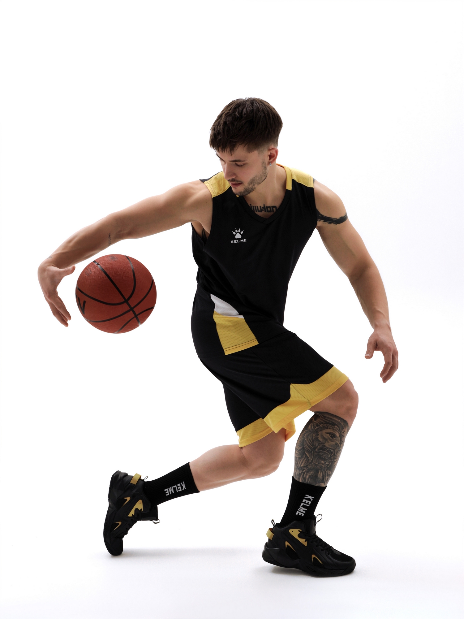 Баскетбольная форма Kelme Basketball clothes 8452LB1043-000 Black
