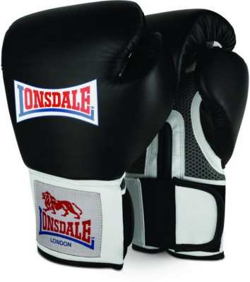 Перчатки тренировочные 14oz Lonsdale Brantford 160050 14 BK черный