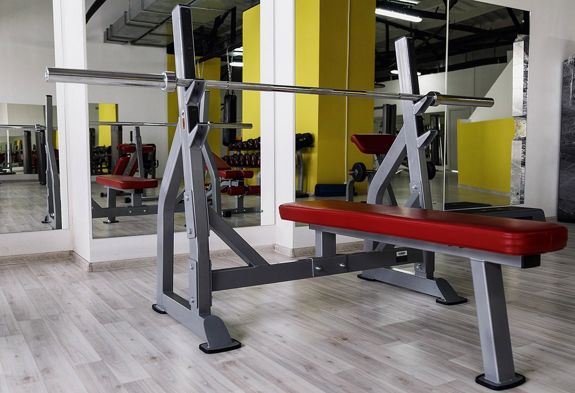 Олимпийская скамья для жима лежа со стойками Impulse IFOFB | Premium Fitness
