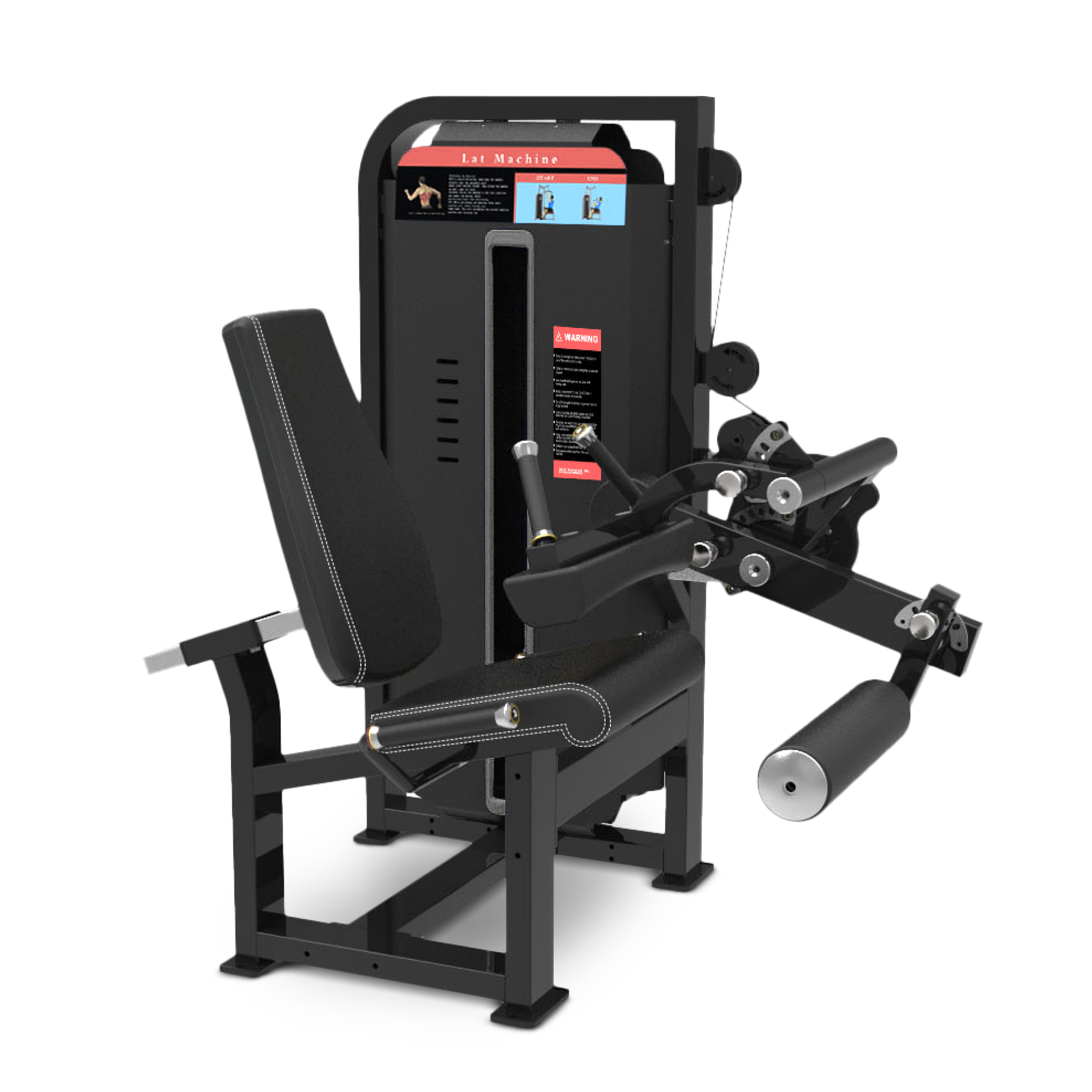 Сгибание и Разгибание Ног Сидя UnixFit PRO UC-6758 | Premium Fitness