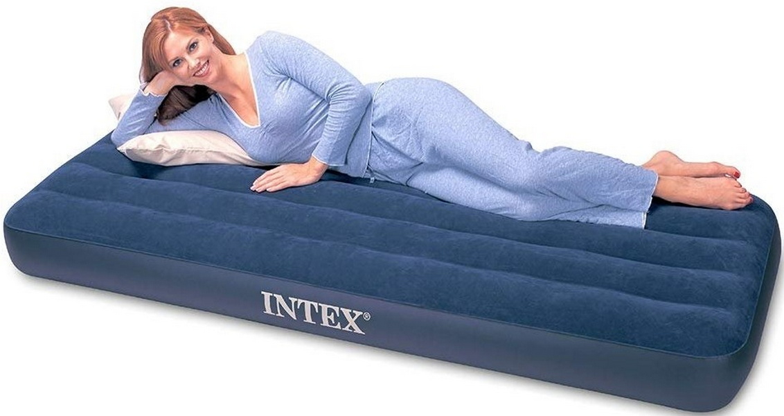 Надувной матрас Intex Dura-Beam Series Classic Downy 76х191х25 см 64756