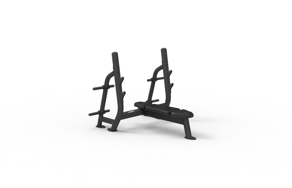 Олимпийская скамья горизонтальная SPIRIT SP-4209 | Premium Fitness