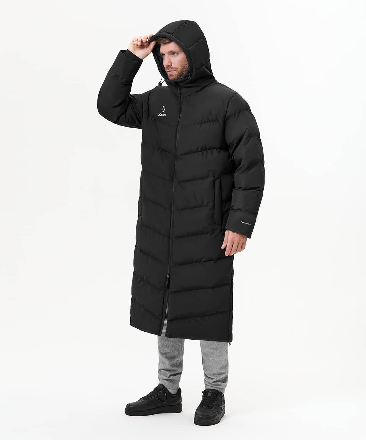 Пальто утепленное Jogel ESSENTIAL PerFormPROOF Padded Coat, черный