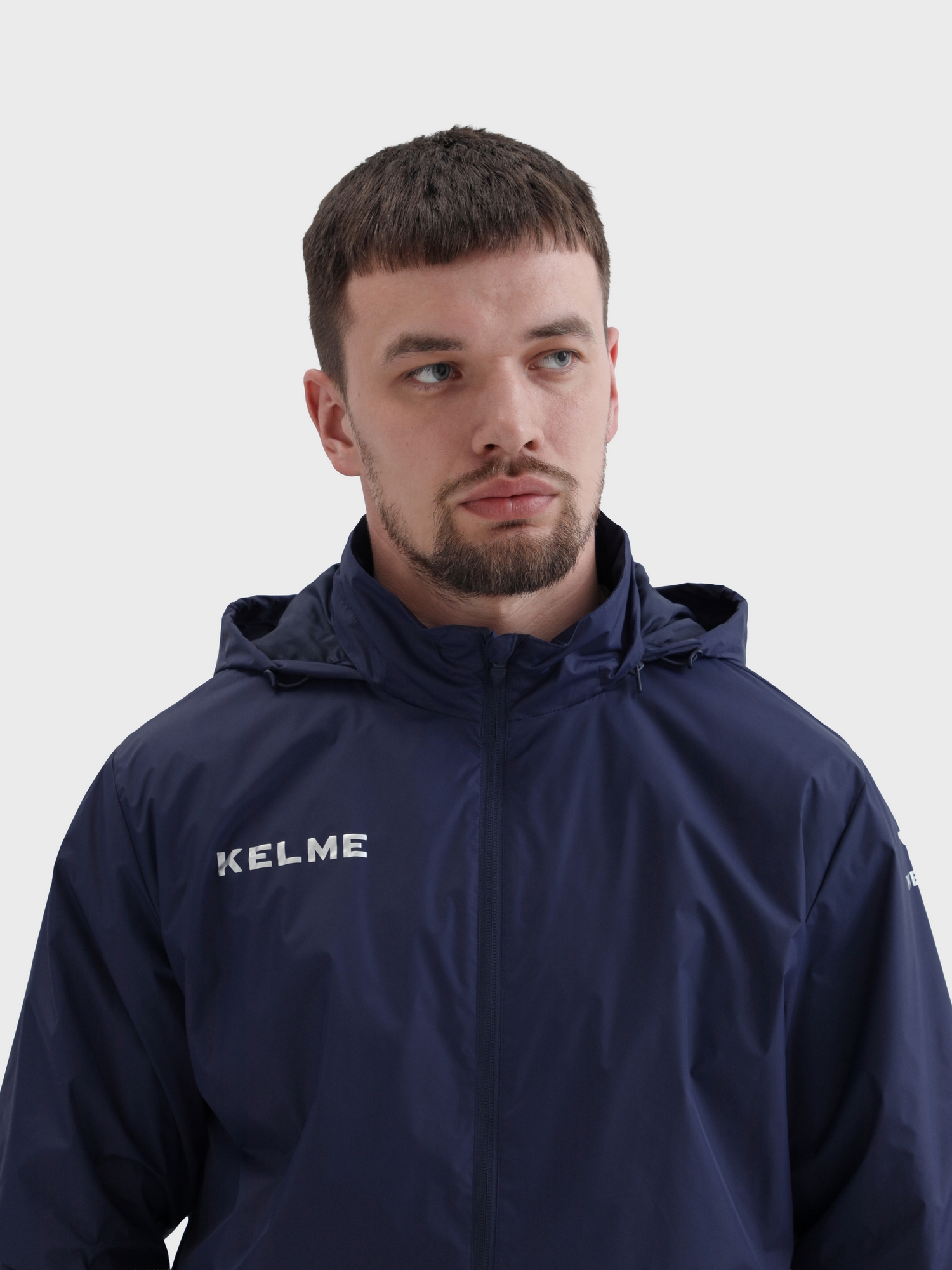 Ветровка Kelme Woven Jacket 3801241-416 Dark Blue