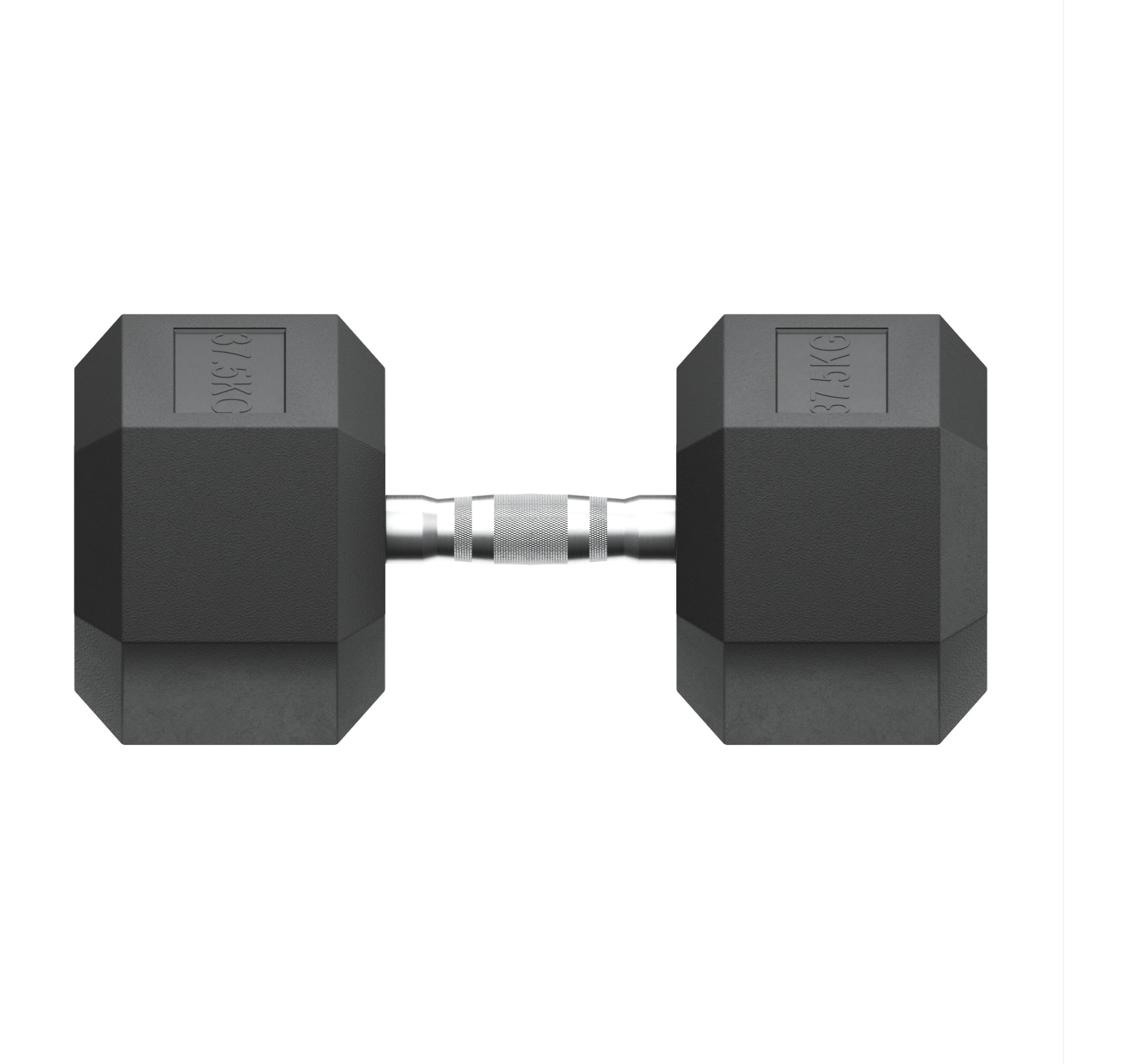 Гантель гексагональная обрезиненная 37,5 кг UnixFit DBHEX37_5
