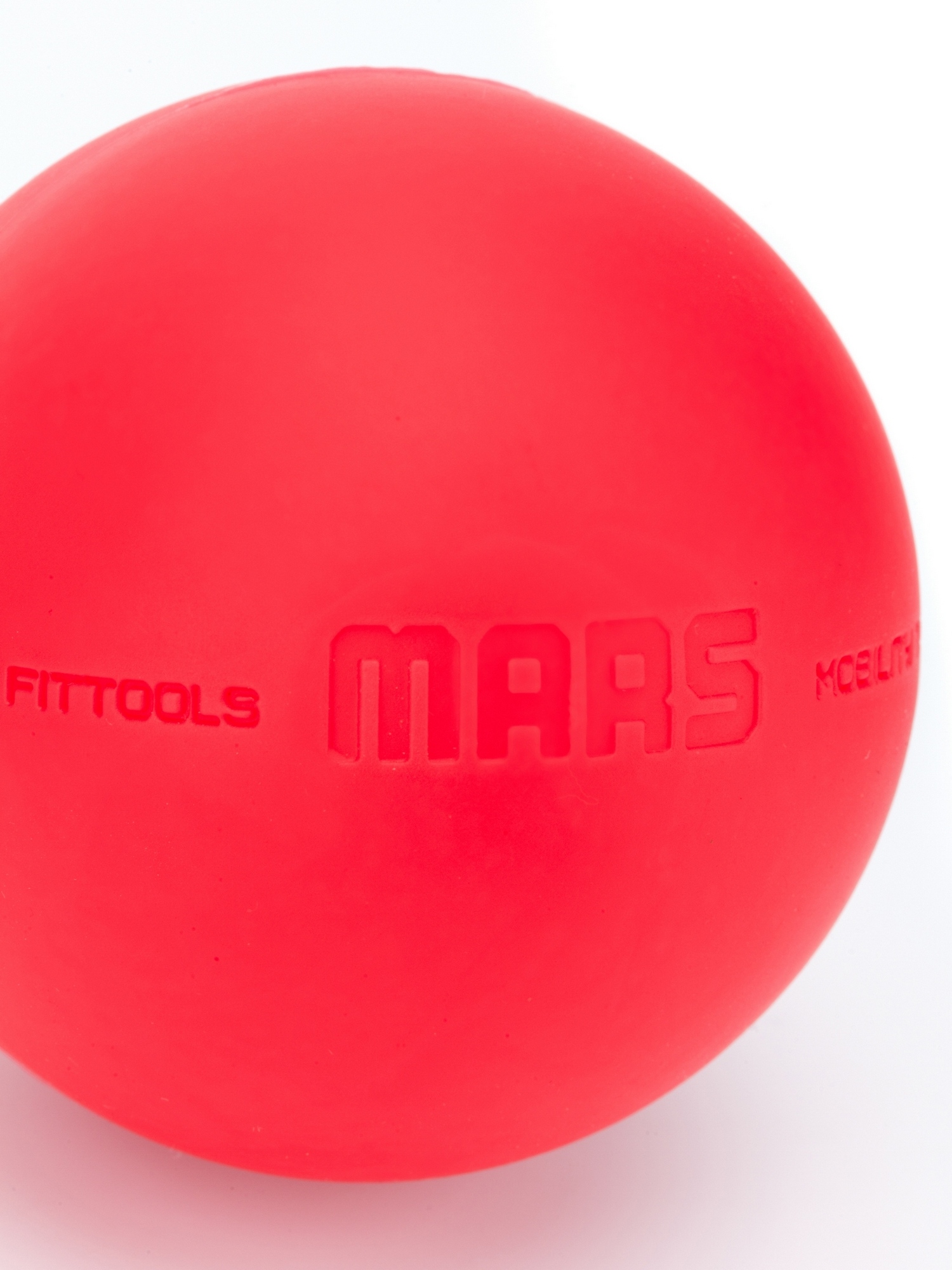 Мяч для МФР 9см одинарный (без коробки) Original Fit.Tools FT-MARS-RED-DSC красный