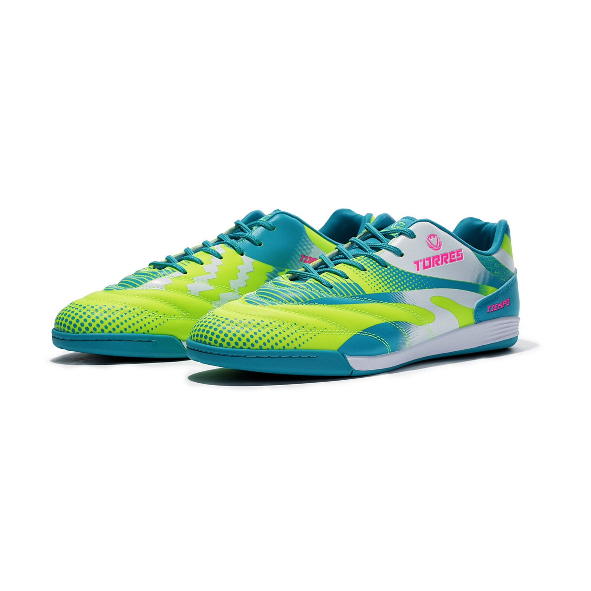 Бутсы зальные Torres TIEMPO TS134236-572 салатово-бирюзовый