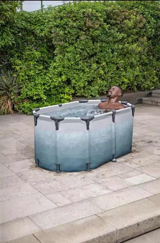 Ледяная купель150х90см, 431л, фильтр-насос 1249л/ч, тент Bestway Glacial dip Ice bath tub 6002N