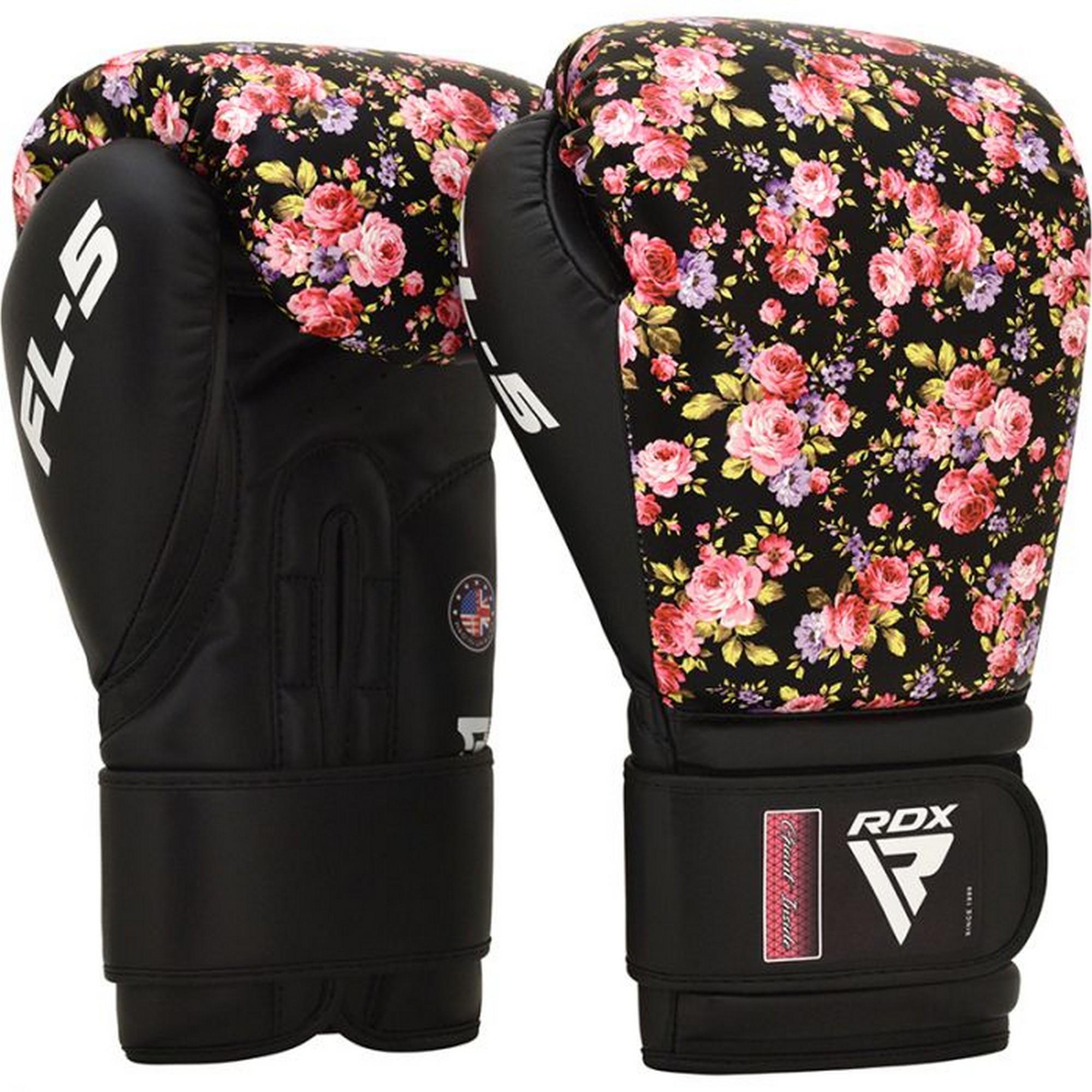 Перчатки тренировочные RDX BGR-FL5B-12oz черный