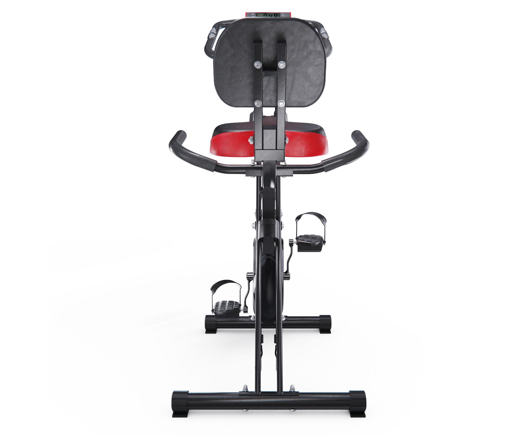 Велотренажер X-Bike DFC MBB с эспандерами LS-623-X черно-красный