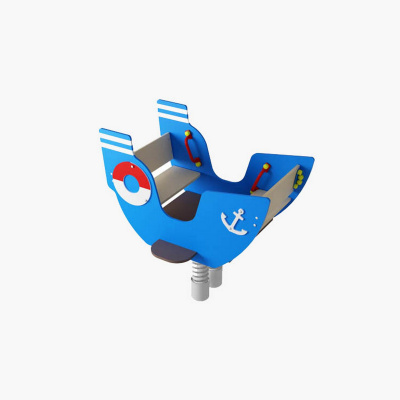 Качалка на пружине  Пароходик двухместный ИО 220