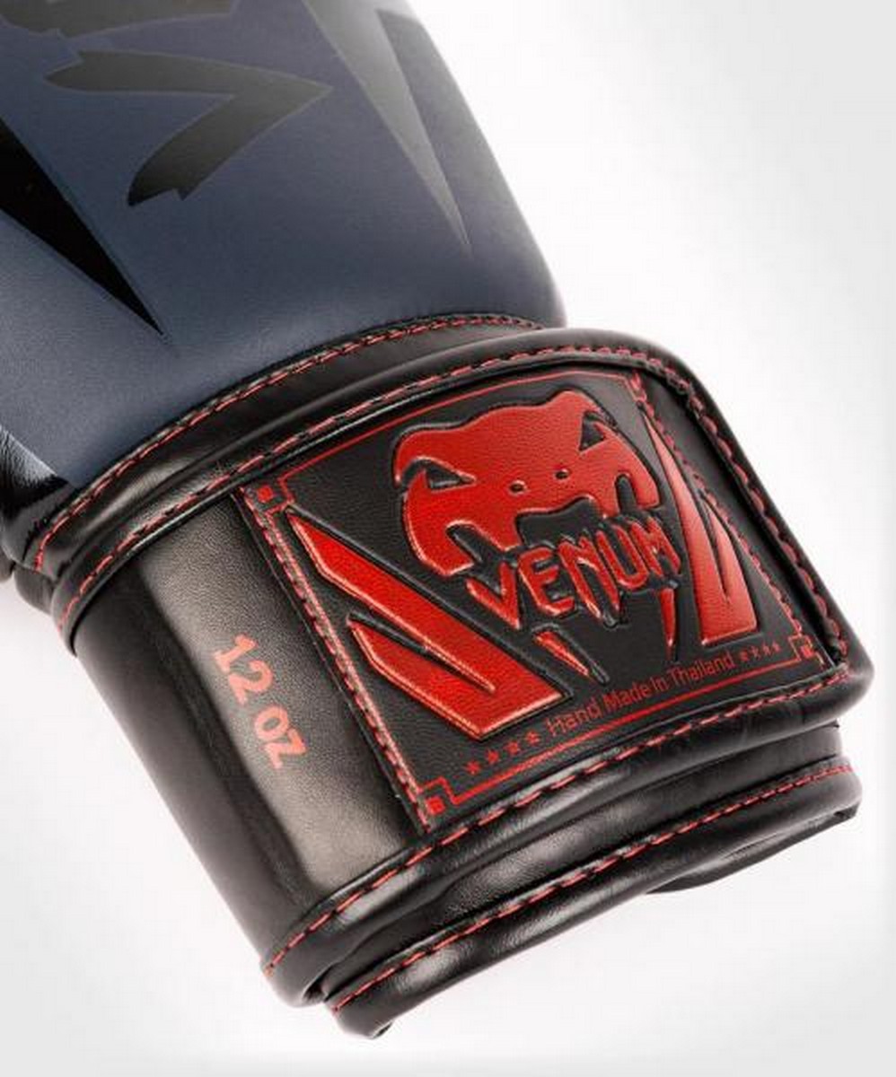 Перчатки Venum Elite 1392-575-10oz синий\черный\красный