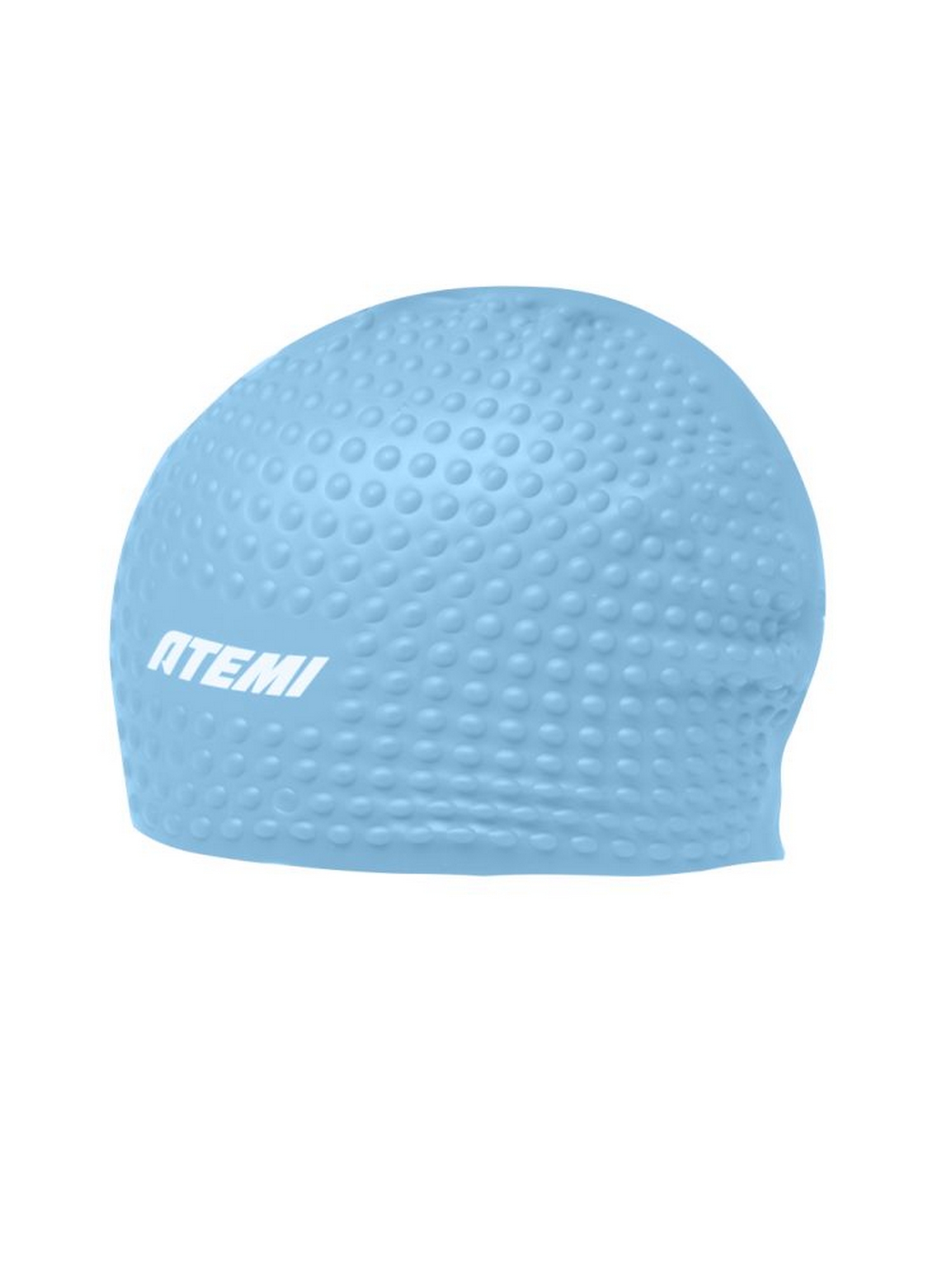 Шапочка для плавания Atemi bubble cap Light blue FBC1LBE голубой
