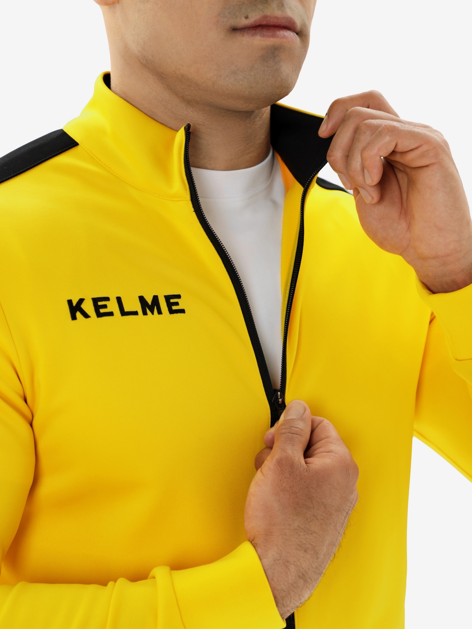 Спортивный костюм Kelme Tracksuit 3771200-712 Yellow\Black