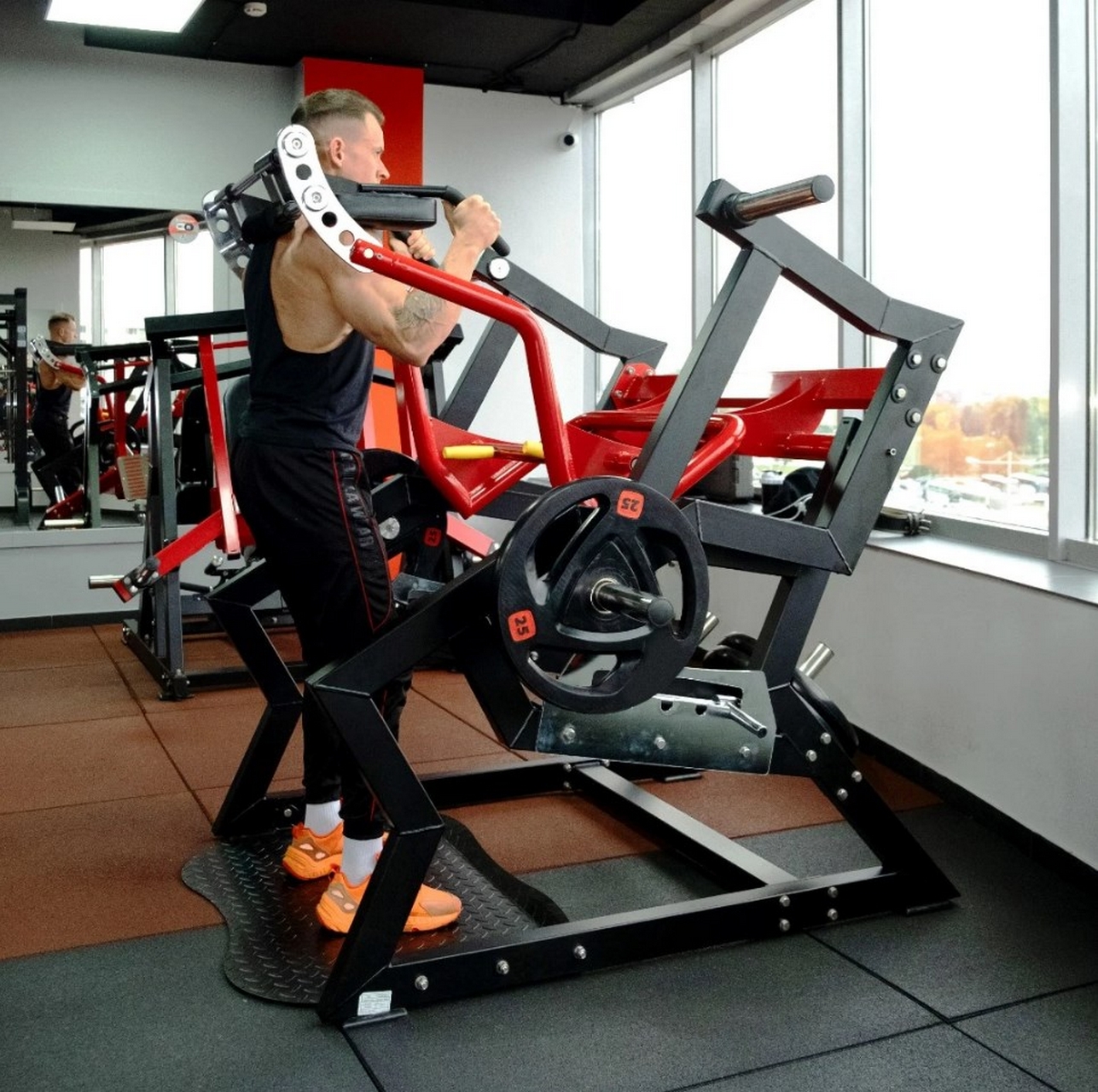 Тренажер для приседаний Protrain PP1111 на свободных весах | Premium Fitness