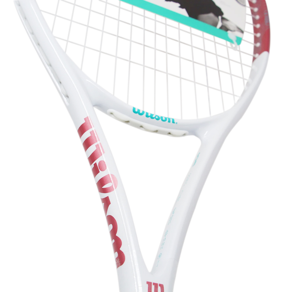 Ракетка для большого тенниса, для любителей, композит, со струнами Wilson Allure 105WR187010U2 бело-красно-синий