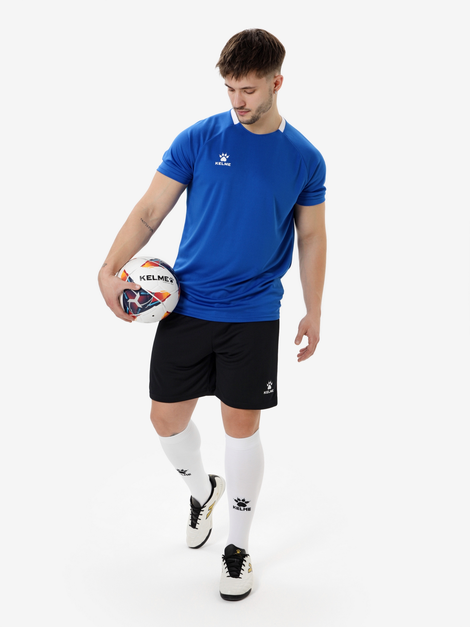 Футбольная форма Kelme Football Uniform Set 8451ZB1245-481 Blue\Black