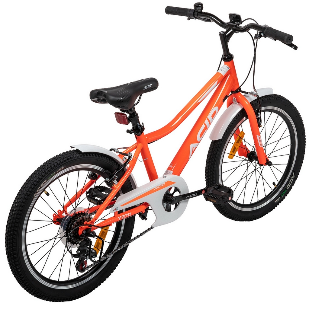 Велосипед 20" Acid Y 270 2026 056305 Neon Orange\White