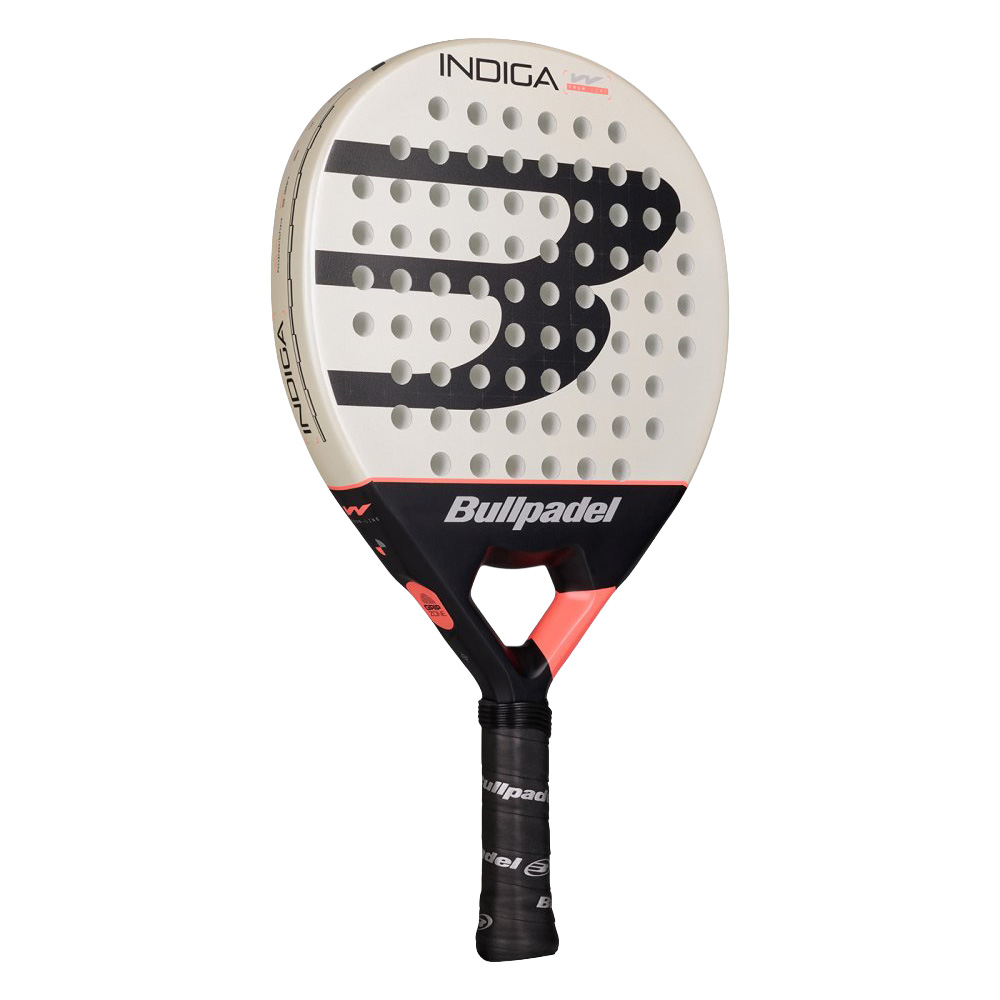 Ракетка для падела, для начинающих, карбон Bullpadel Indiga Women 26 494418 молочно-черный