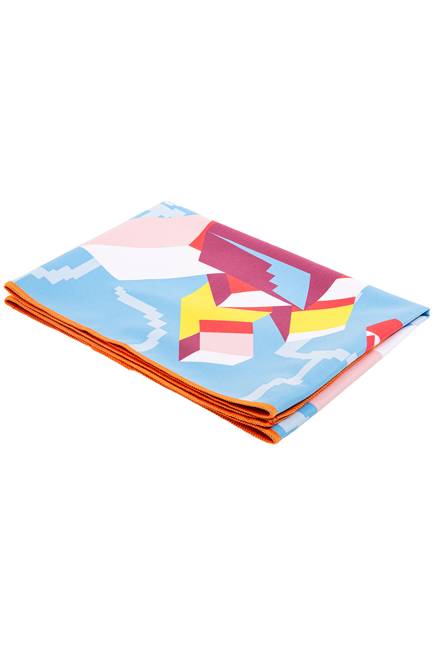 Полотенца Mad Wave Microfiber towel Diver M0764 18 0 00W разноцветный