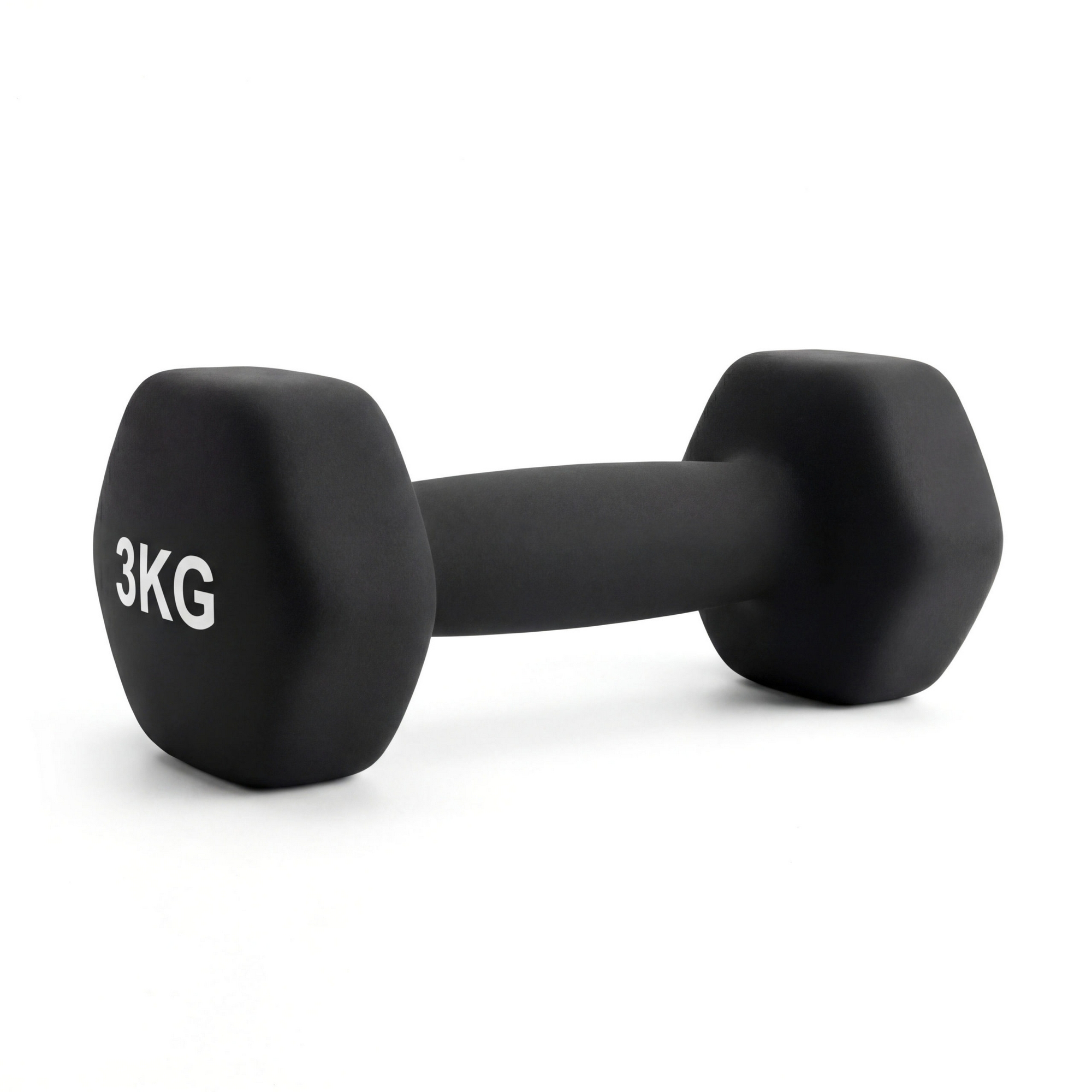 Гантель гексагональная неопрен 3 кг VictoryFit VF-DHN030 черный