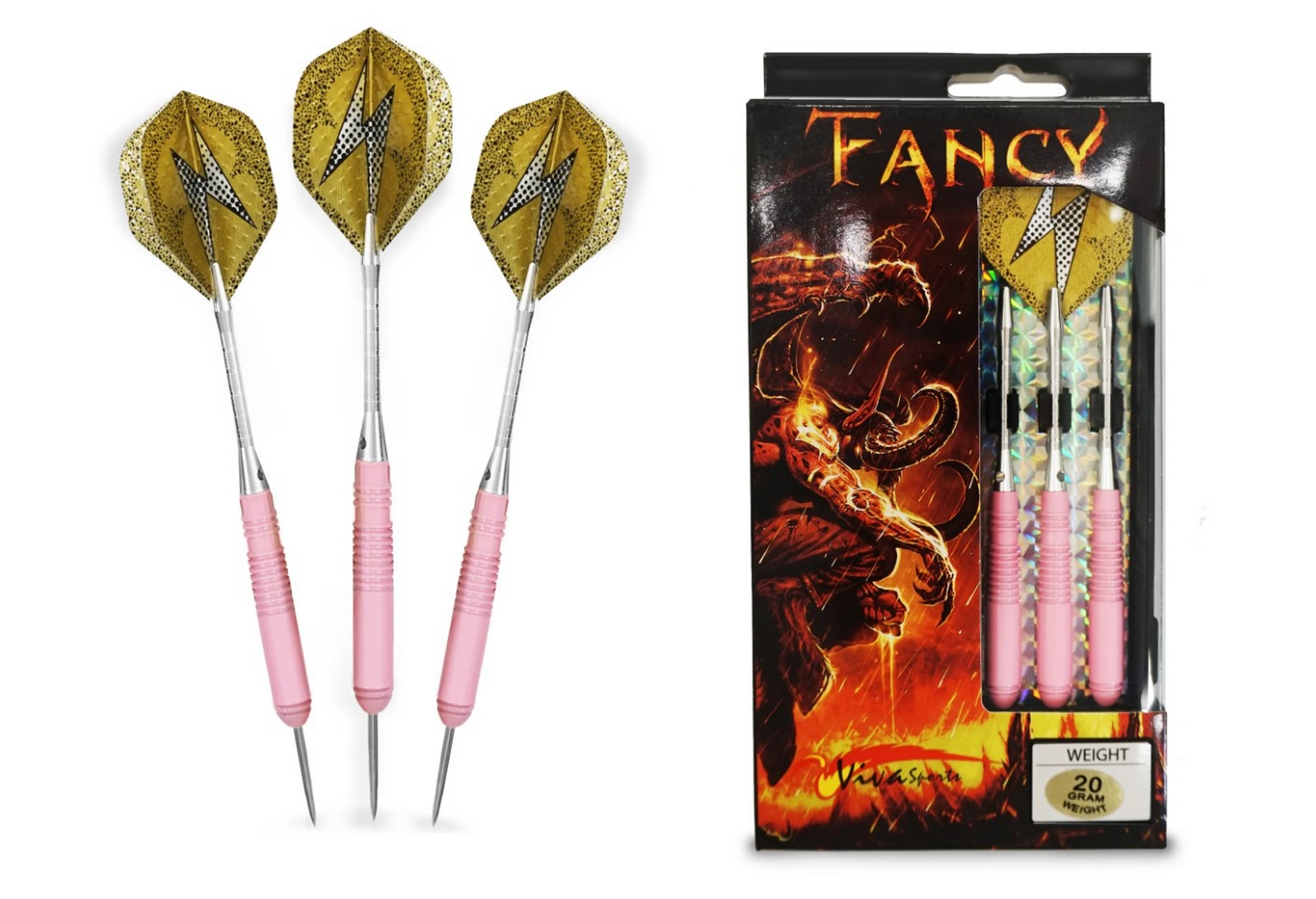 Комплект дротиков FANCY Латунь 20 GM Start Line SLP-D-B-FANCY-20