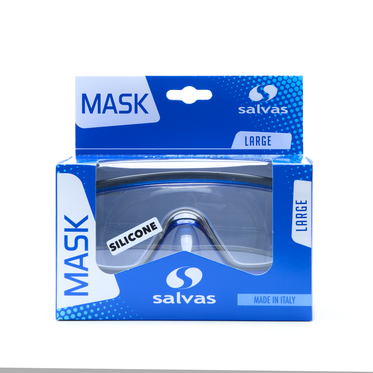 Маска для плавания Salvas Geo Sr Mask CA175S1BYSTH синий